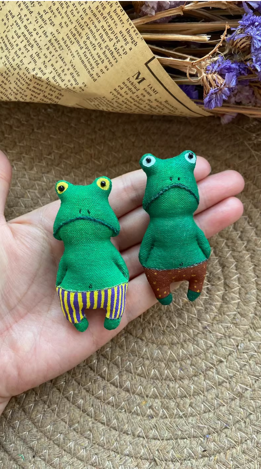 Frog original cloth craft