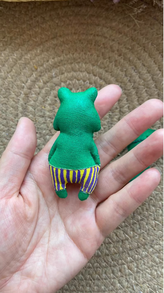 Frog original cloth craft